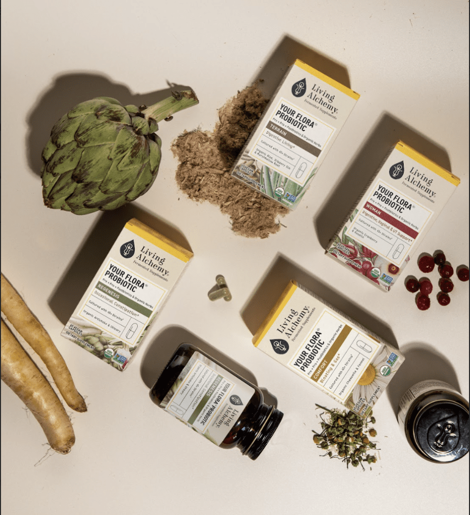Your Flora Probiotic line USA Living Alchemy